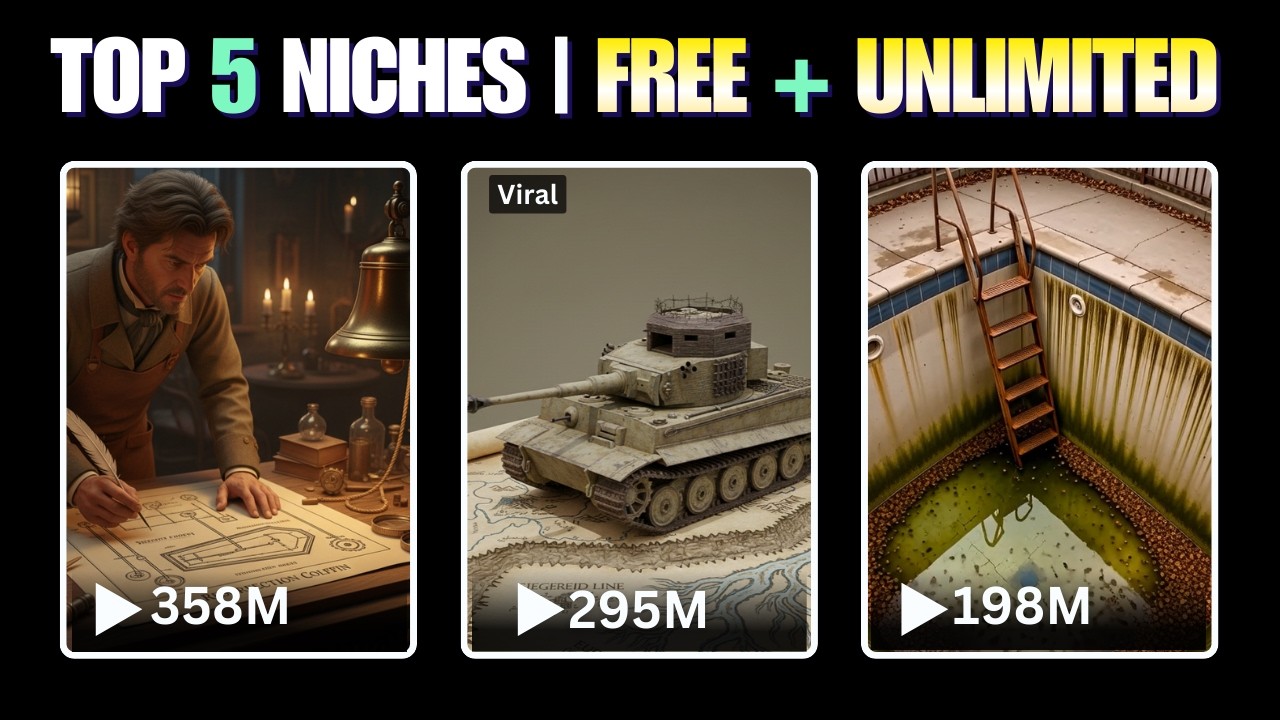 100% FREE Tools | 5 Viral AI Niches You Can Start in 2026