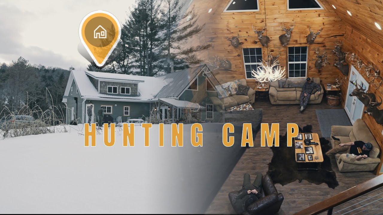 THE COOLEST PA HUNTING CAMP | A Day in the Life in the Big Woods