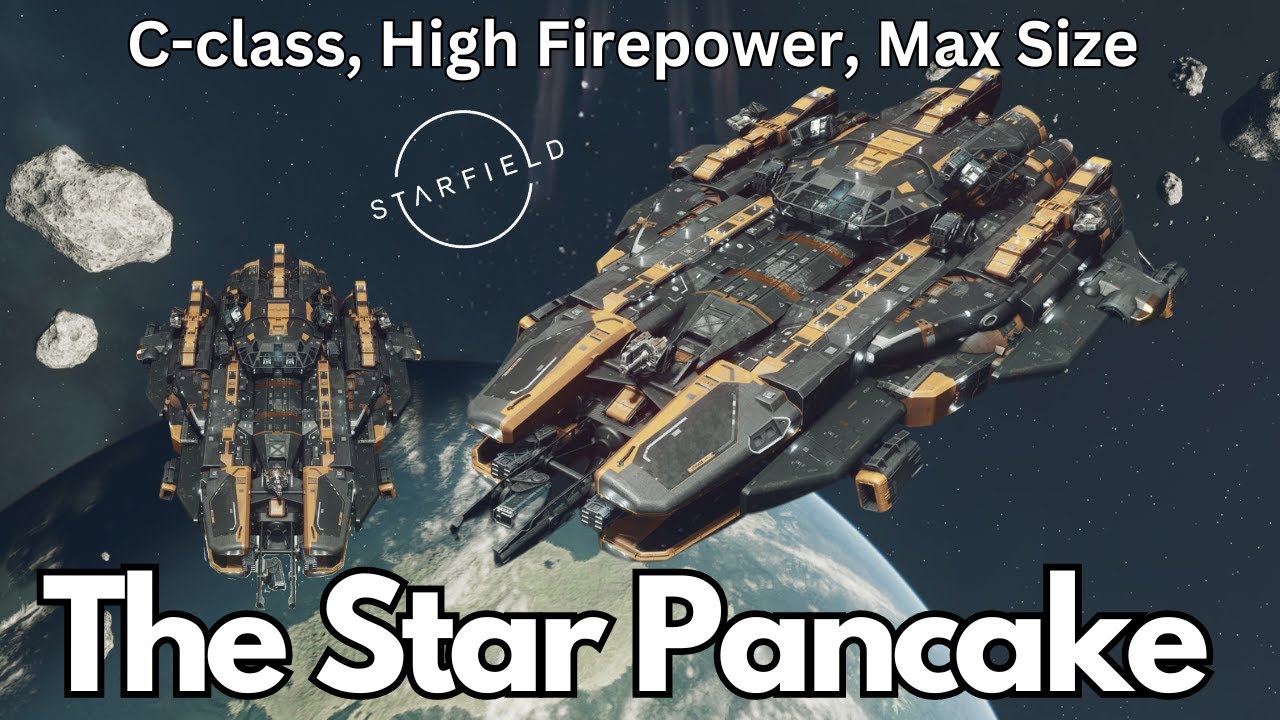 Starfield - Ship Build Guide, Star Pancake (No Mods)