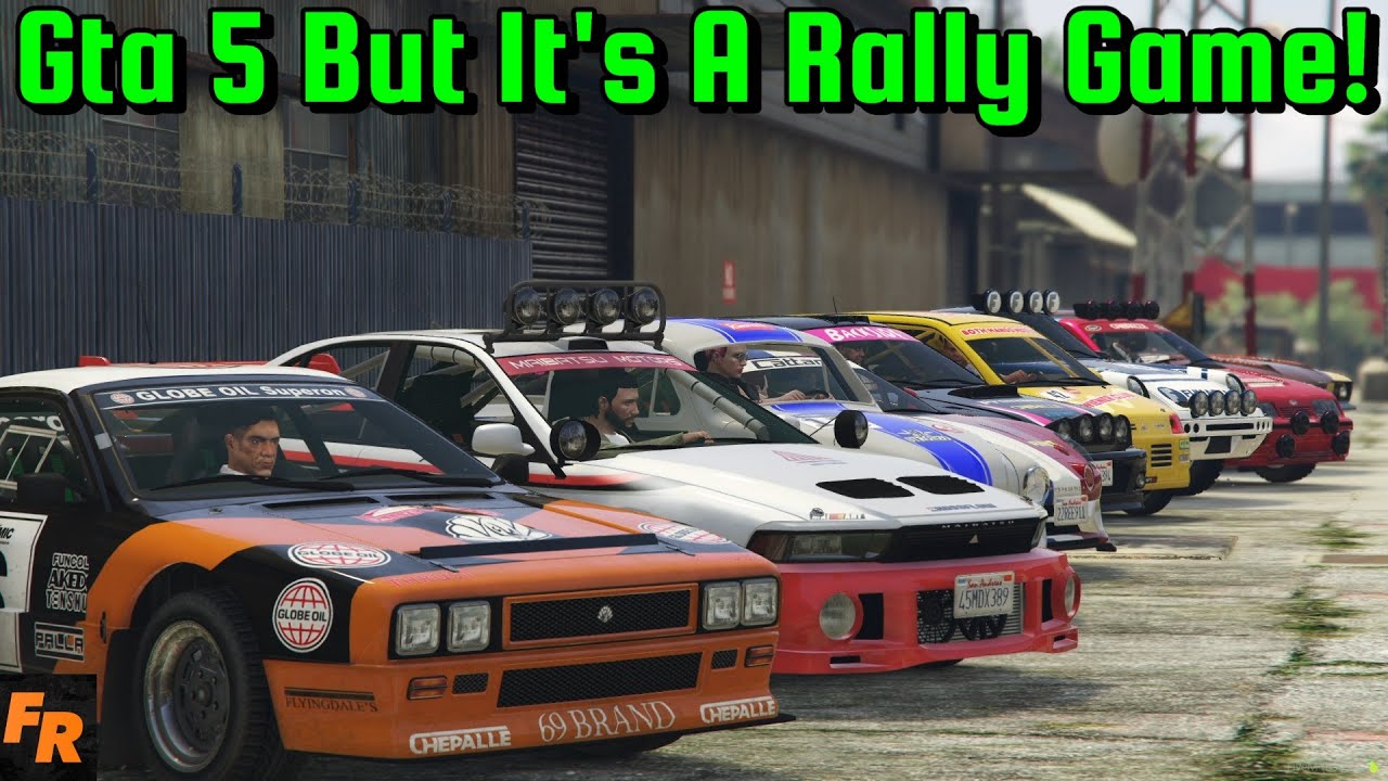 Gta 5 But It's Been Turned Into A Rally Game!