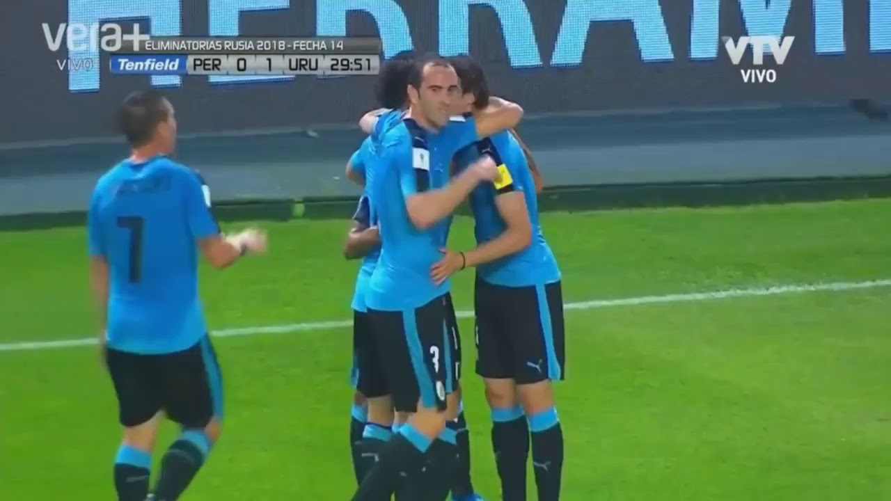 Perú 2 1 Uruguay  Narración Uruguaya  Eliminatorias Rusia 2018 28 03 17