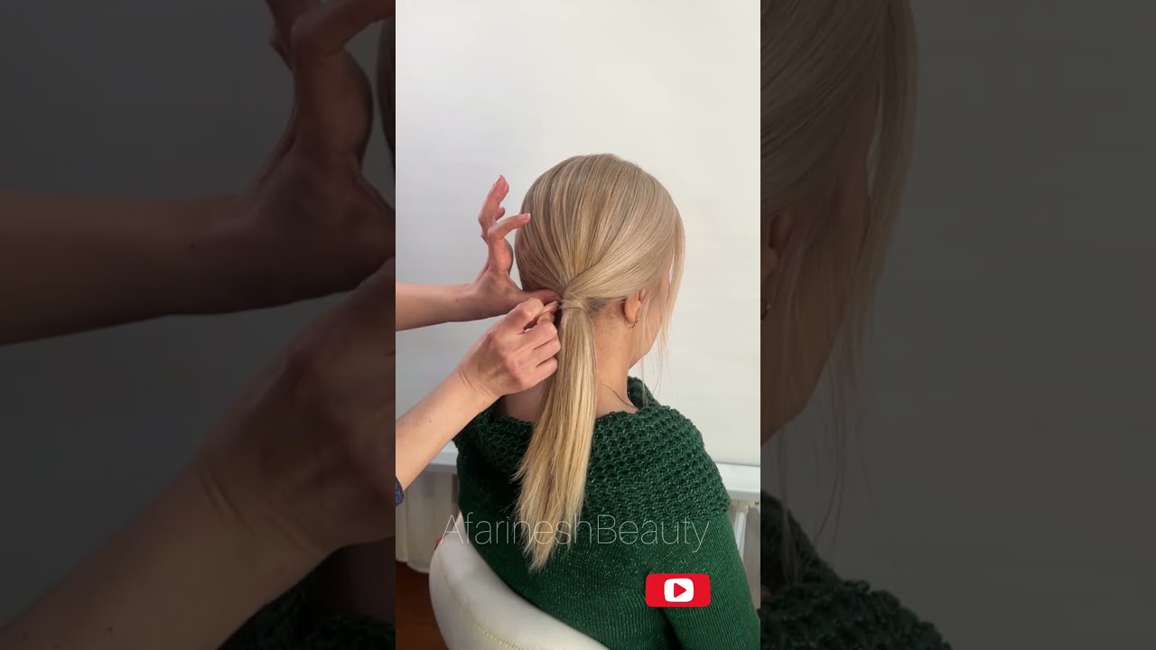 This Twisted Updo Looks Complicated, But It’s So Easy!