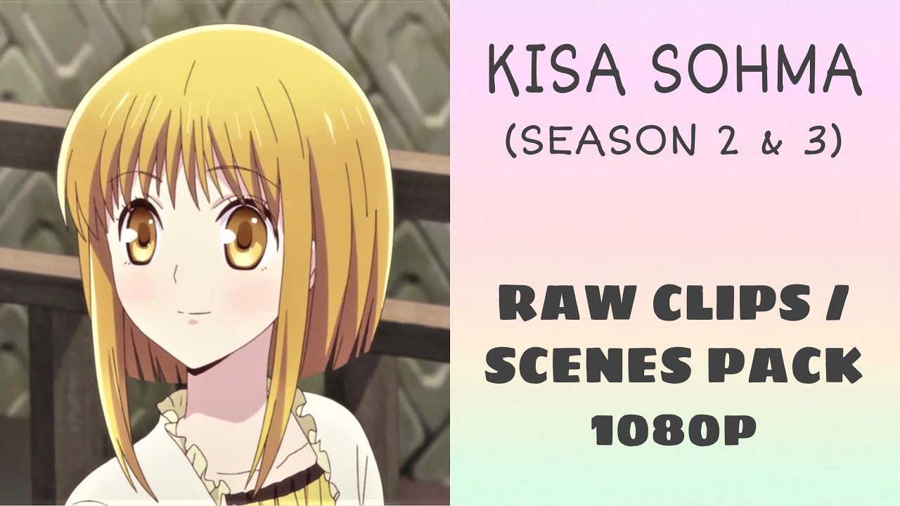 Kisa Sohma RAW clips/scenes pack 1080p | Fruits Basket