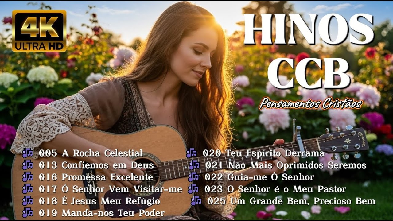 ✨Hinos CCB Selecionados - Louvores que tocam o coração 💖