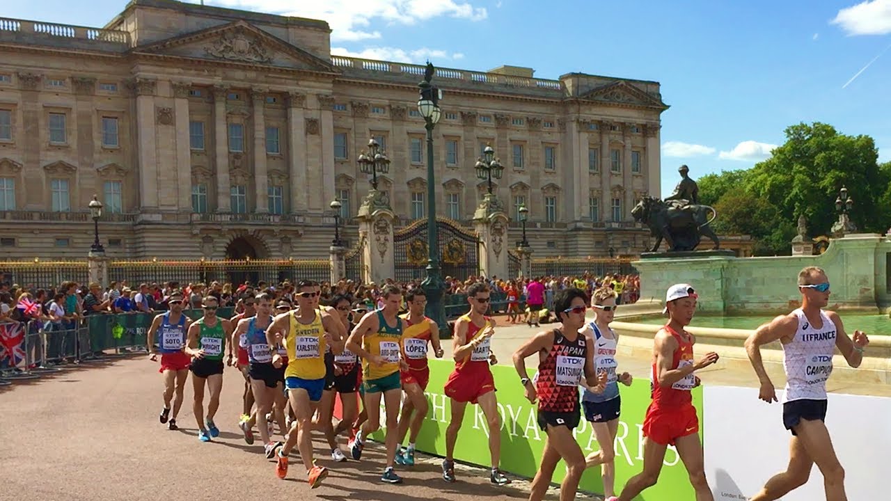 LONDON WALK | Buckingham Palace incl. Men's 20km Race Walk | England