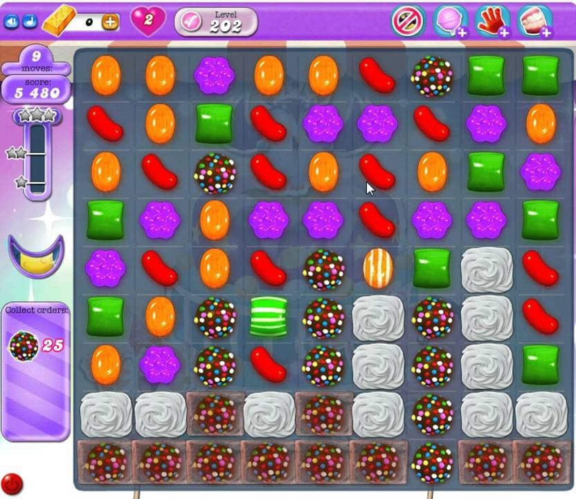 Candy Crush Saga Dreamworld Level 202 No Booster 3 Stars