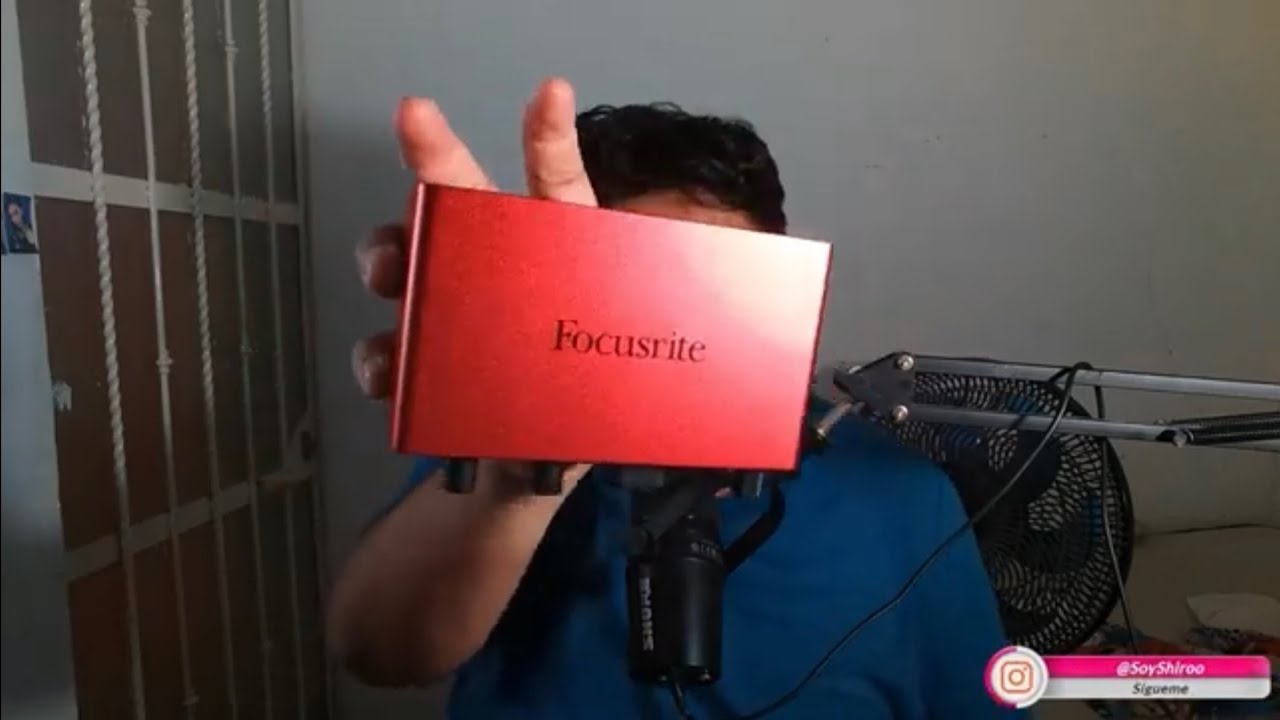 UNBOXING de la NUEVA FOCUSRITE SCARLETT SOLO (4ta generacion) | Shiritoo