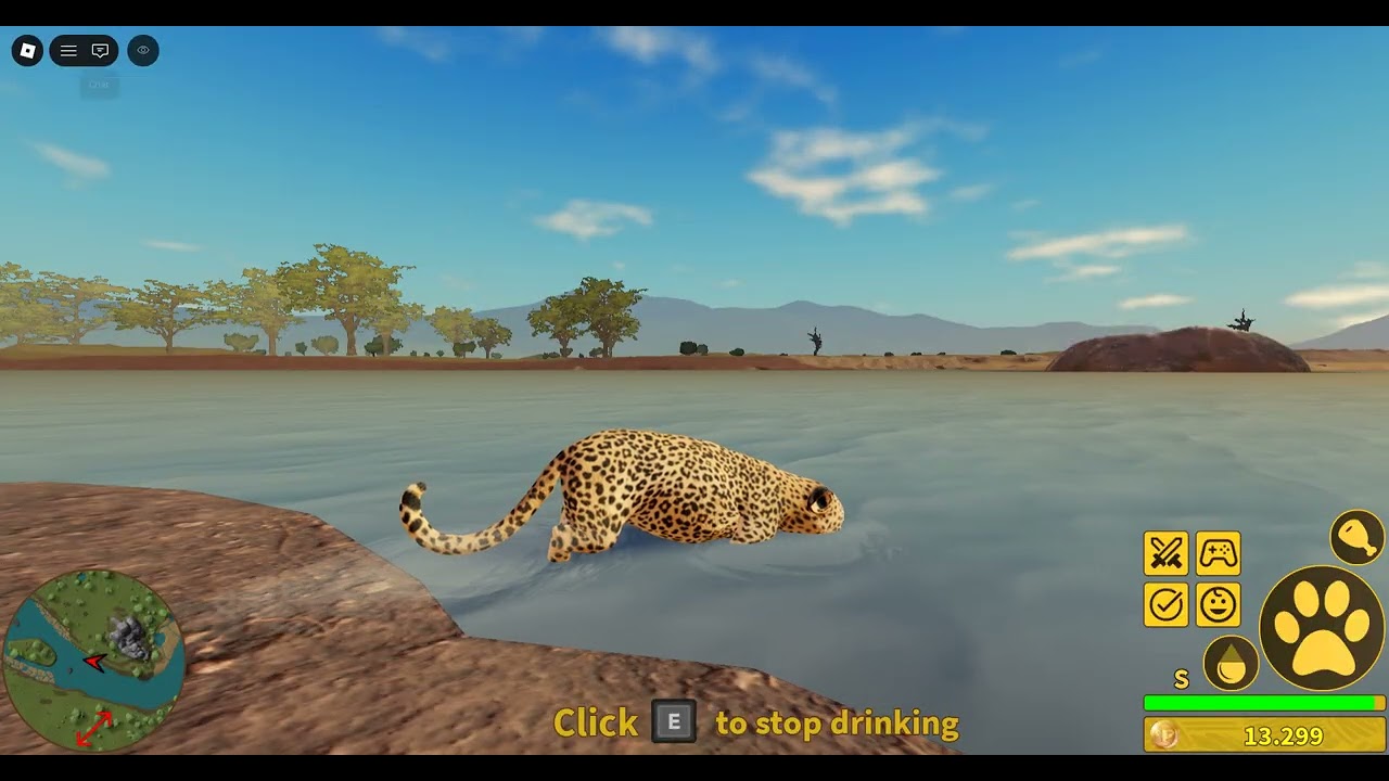 Savanna life Playing as leo