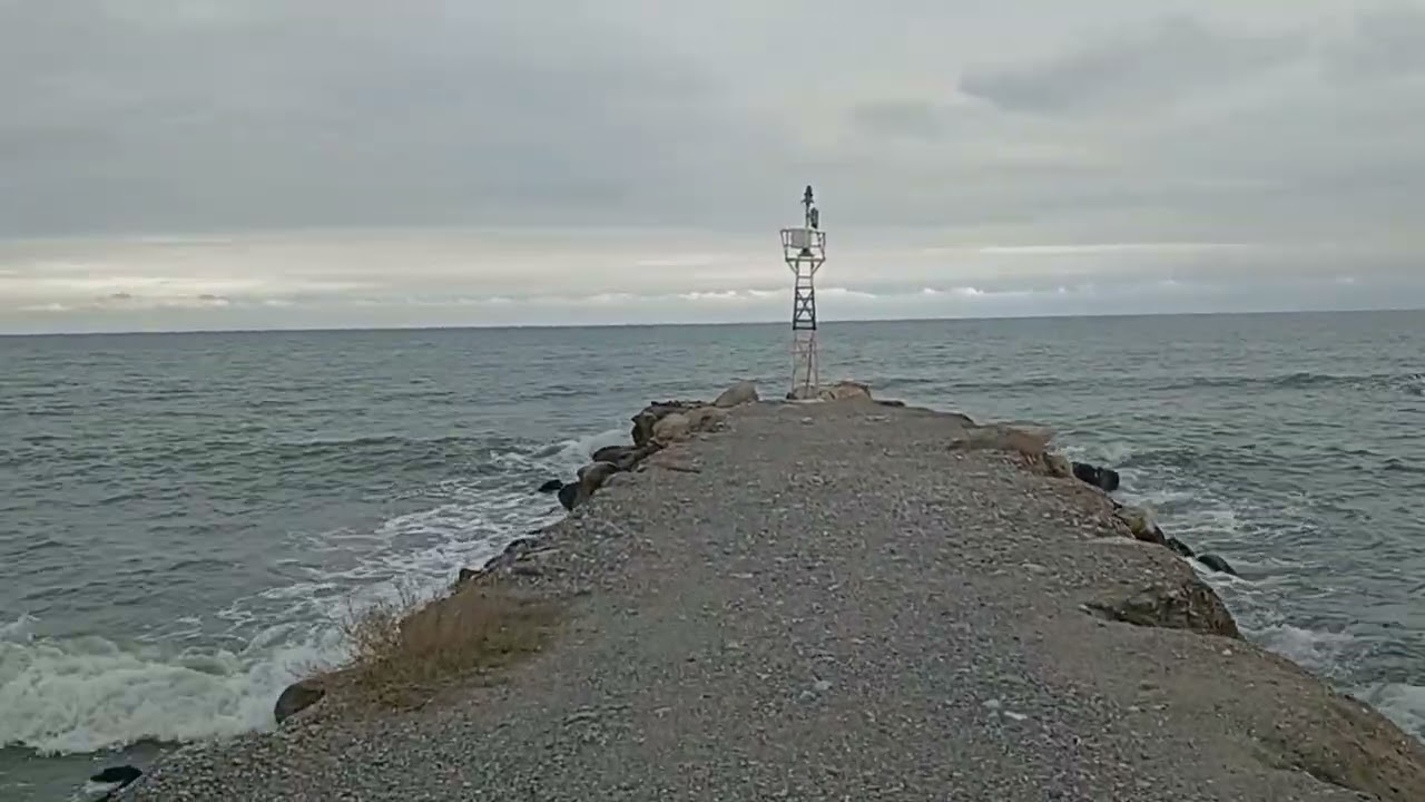 Winter Walk by the Sea | Paralia Katerini, Greece | January 22, 2026