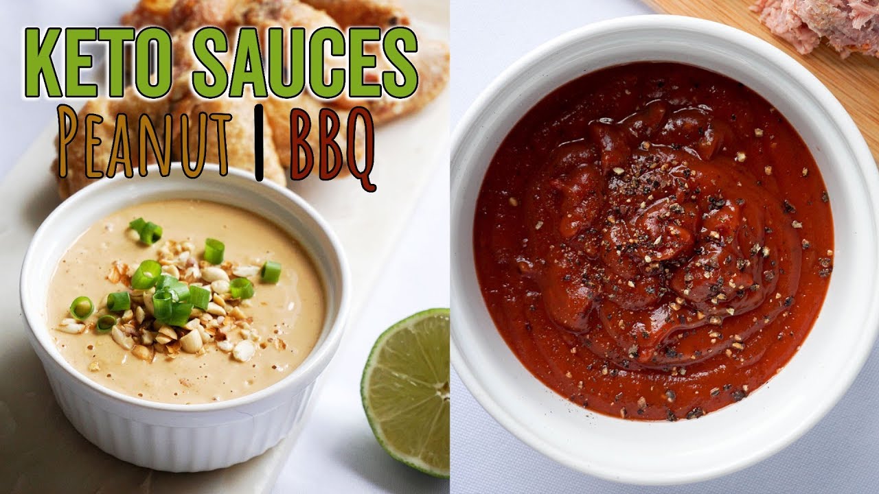Our Favorite Keto Sauces - Barbecue and Peanut Sauce Recipes!