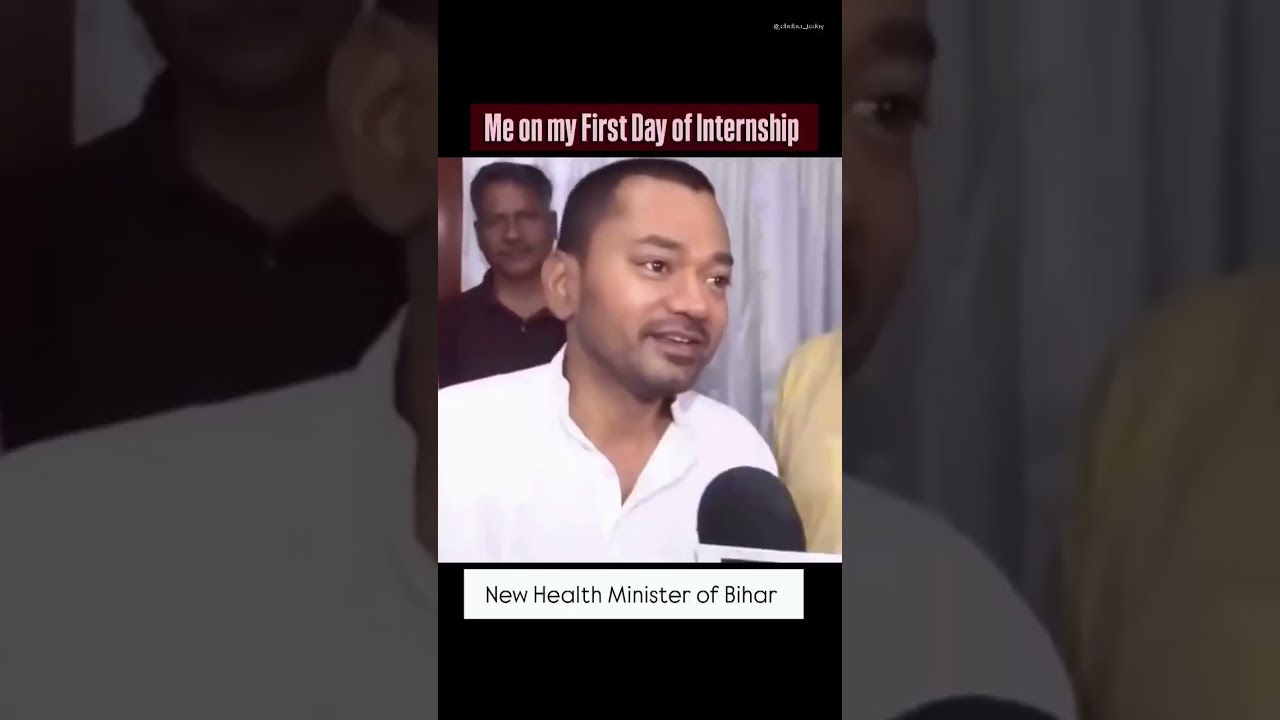 Meet Bihar new Health Minister #geopolitics #usa