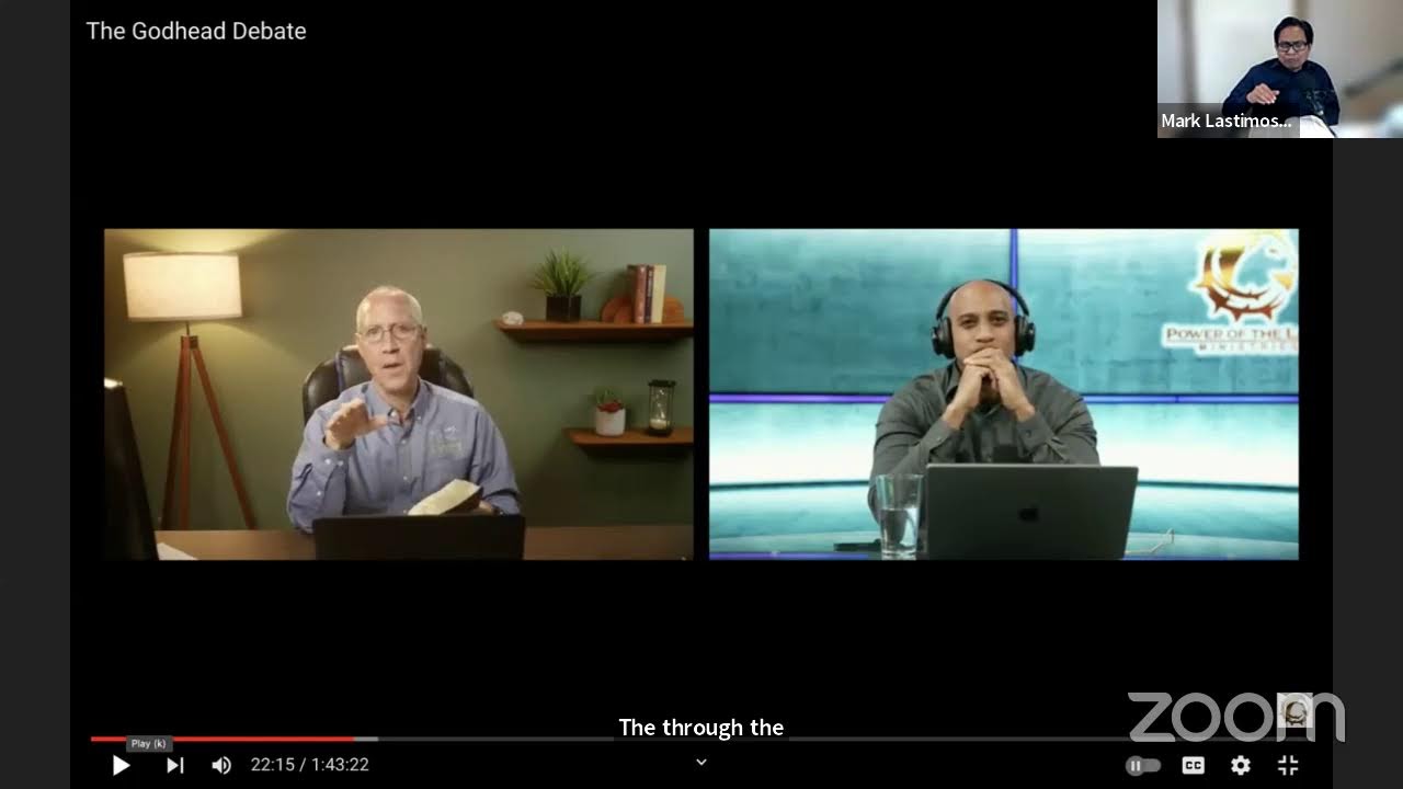 RESPONSE to SDA GODHEAD In 3 PERSONS TRIUNE Debate w/ S. Wohlberg & I. Myers Part 4 | Mark Lastimoso