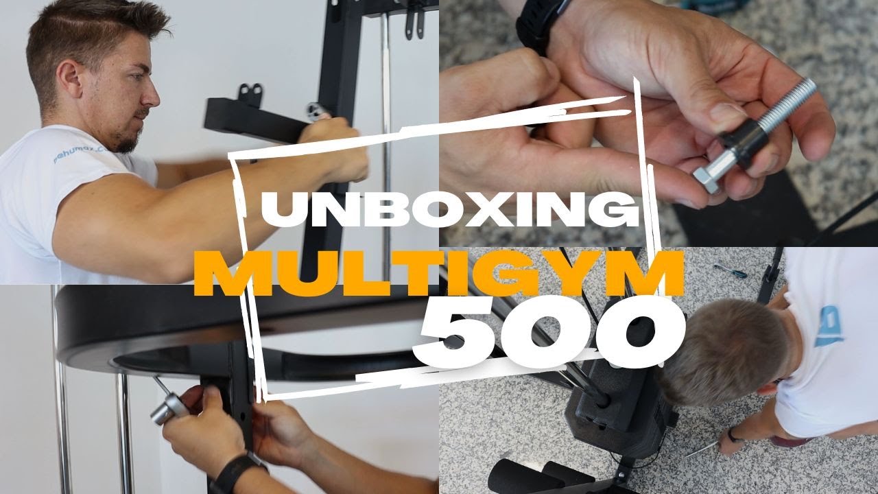 Behumax - Unboxing Multigym 500. Montaje paso a paso