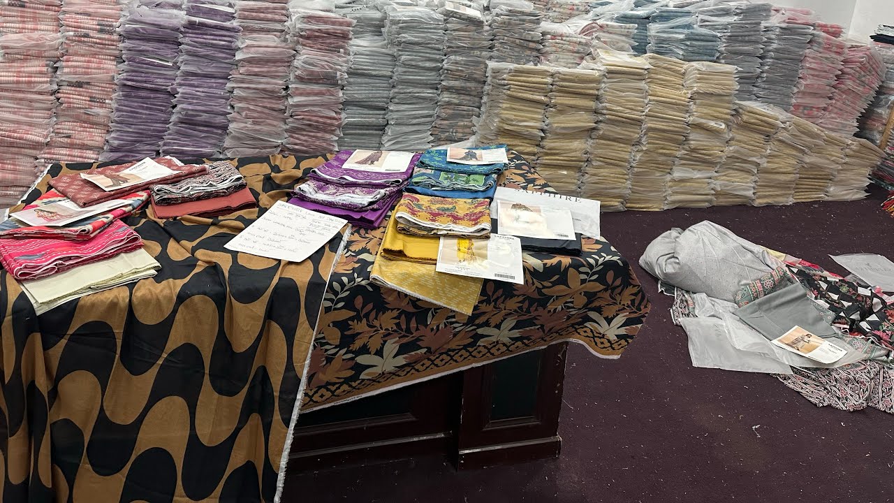 SAPPHIRE Unstitched Lawn 3PC Sale | 2024 Biggest Discount Session | Wholesaler Prices #ShahbazFabric