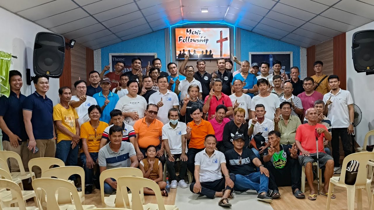 Men's fellowship month of September 2025 speaker kuya Floyd 