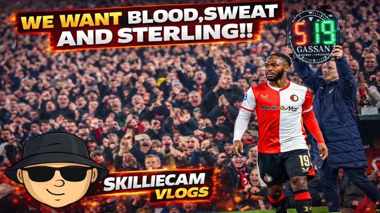 Feyenoord 2-1 Telstar, We Want Blood,Sweat And Sterling!! :: SKILLIECAM VLOGS