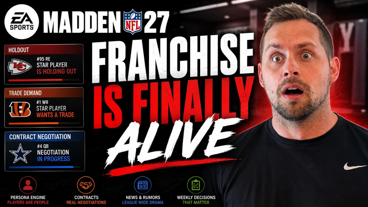 Режим франшизы в Madden 27 НАКОНЕЦ-ТО ожил!