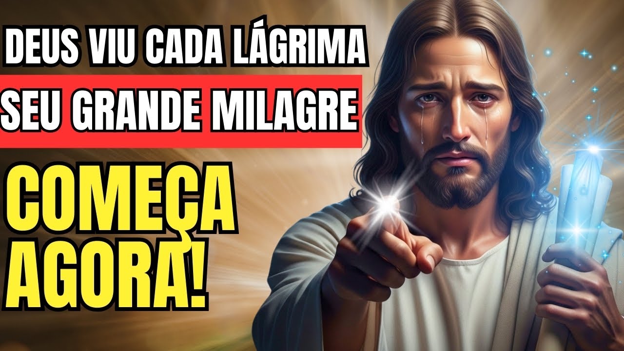 DEUS DIZ: VOCÊ FOI ESCOLHIDO PARA VIVER UM GRANDE MILAGRE NA SUA CASA HOJE!🔥🏠