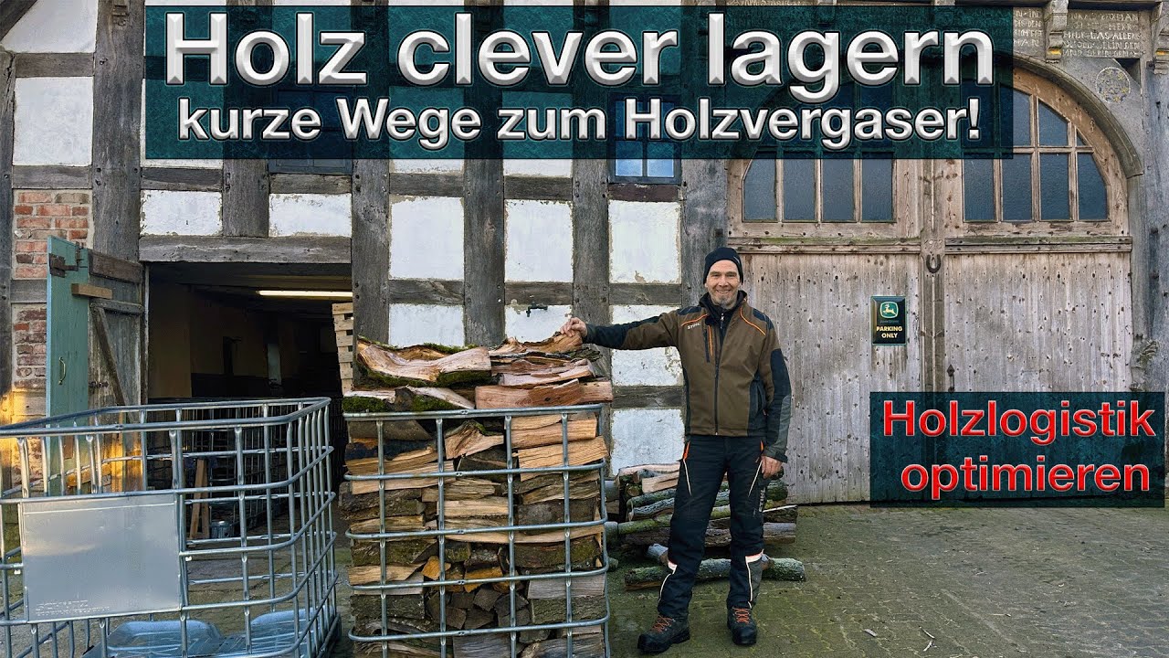 🔥 Brennholz-Logistik leicht gemacht – Holzbündel oder IBC-Box für deinen Holzvergaser? 🪵💡