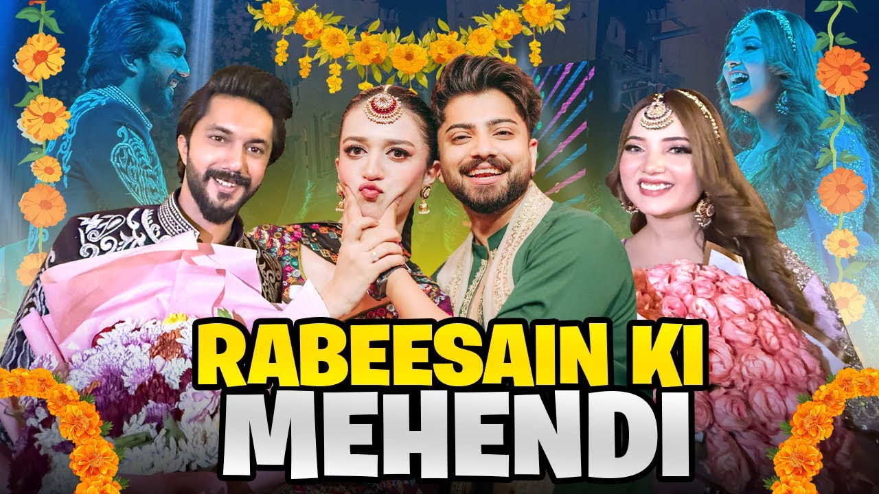 Rabeeca Aur Hussain Ki Mehendi | Finally Ab Shaadi Hou Kar Hi Rahegi | Zaraib Vlog
