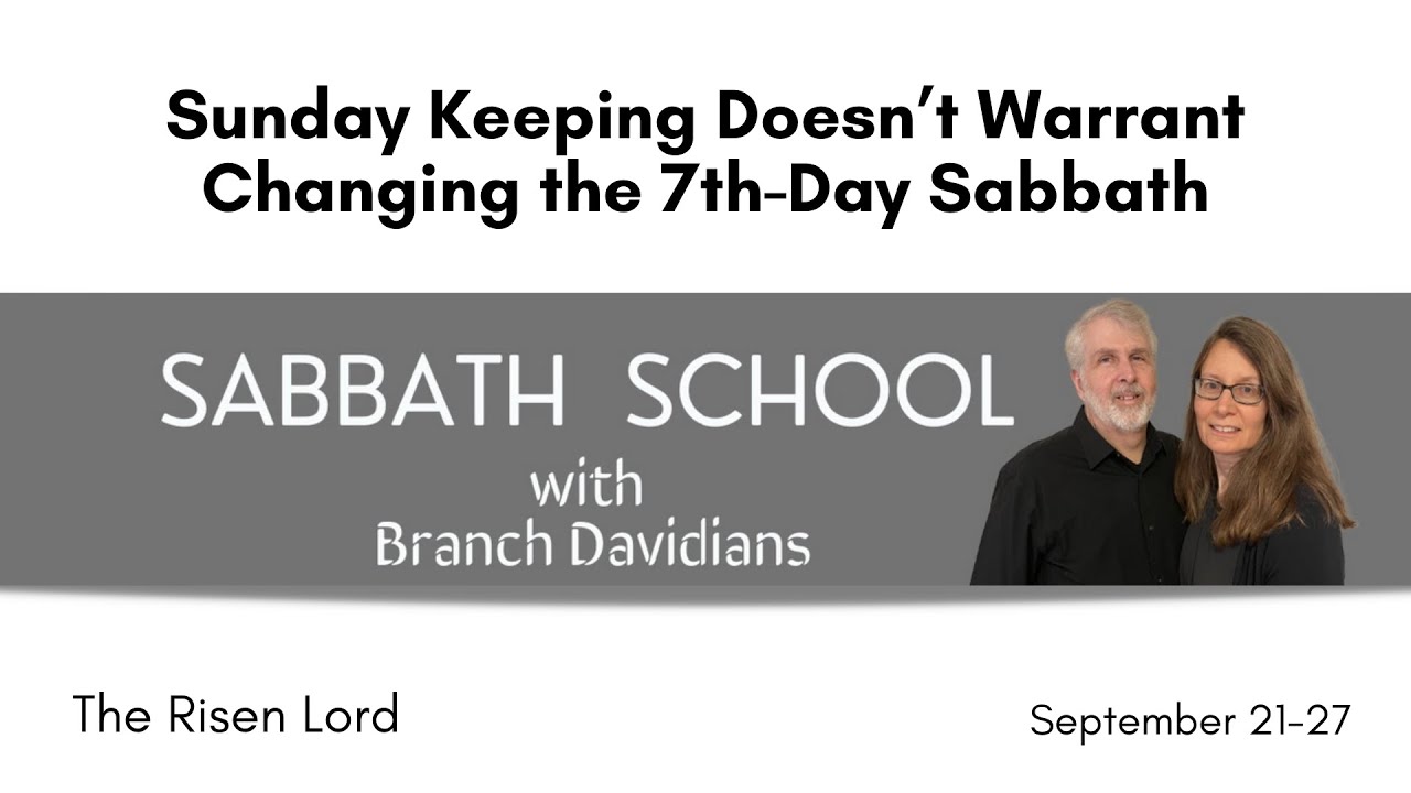 Sunday Keeping Doesn't Warrant Changing the 7th-Day Sabbath