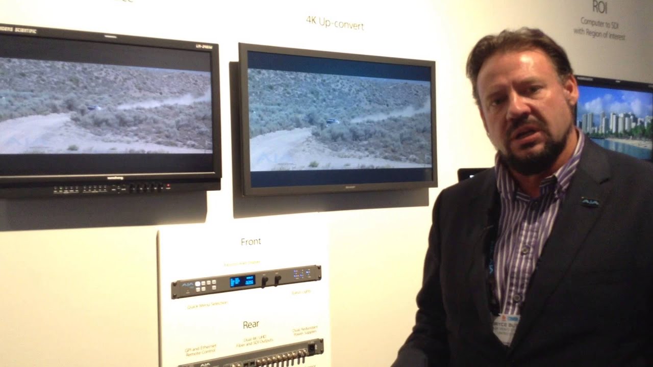 IBC 2015: AJA's Bryce Button