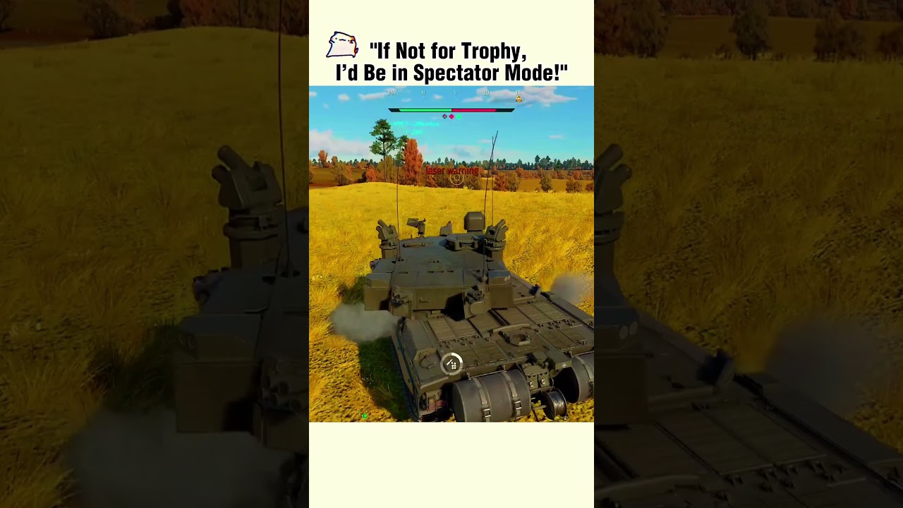 Trophy System: My Guardian Angel!💀 #warthunder #military #funny #gaming #totalannihilation