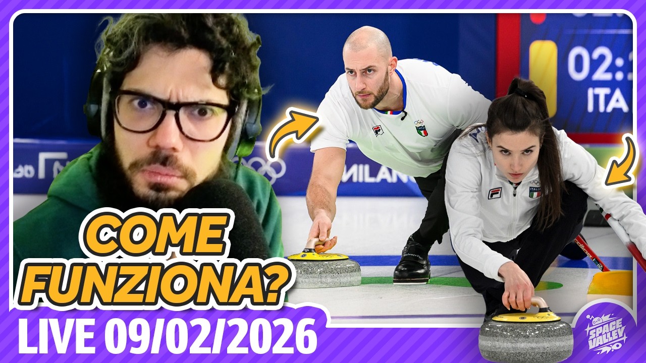 Tutti pazzi per il curling? - Space Valley Live del 9/02/26