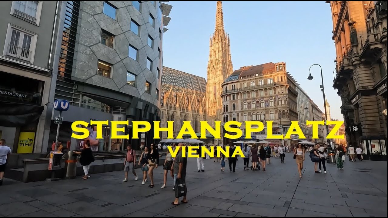 Walking tour at Stephansplatz, Vienna 🇦🇹 Austria