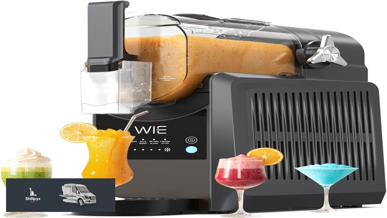 WIE Slushie Machine for Home 88oz Slushy Machine No Ice Needed