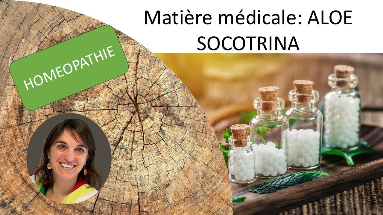 ALOE SOCOTRINA: matière médicale