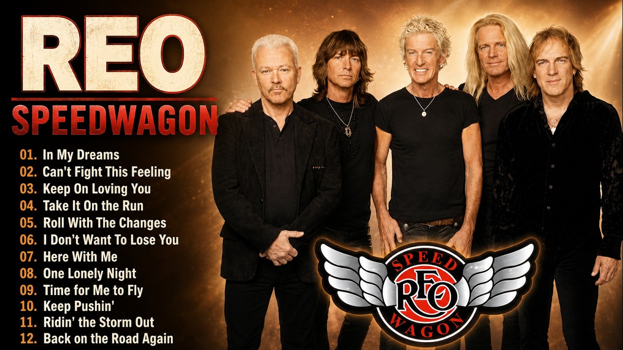 REO Speedwagon Greatest Hits - Best Soft Rock Love Songs Ever