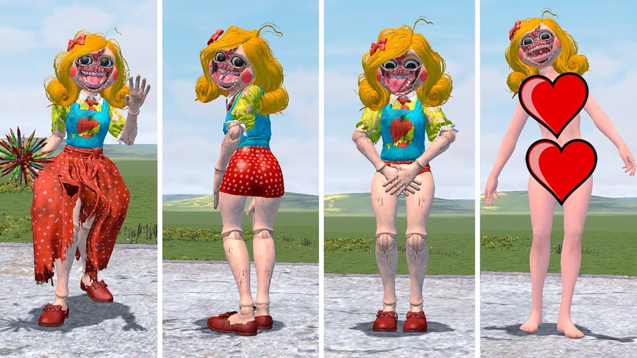 EVOLUTION MISS DELIGHT POPPY PLAYTIME CHAPTER 3 in GARRYS MOD
