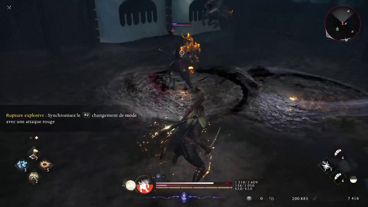 Live Nioh 3 Farme Boss tuto.