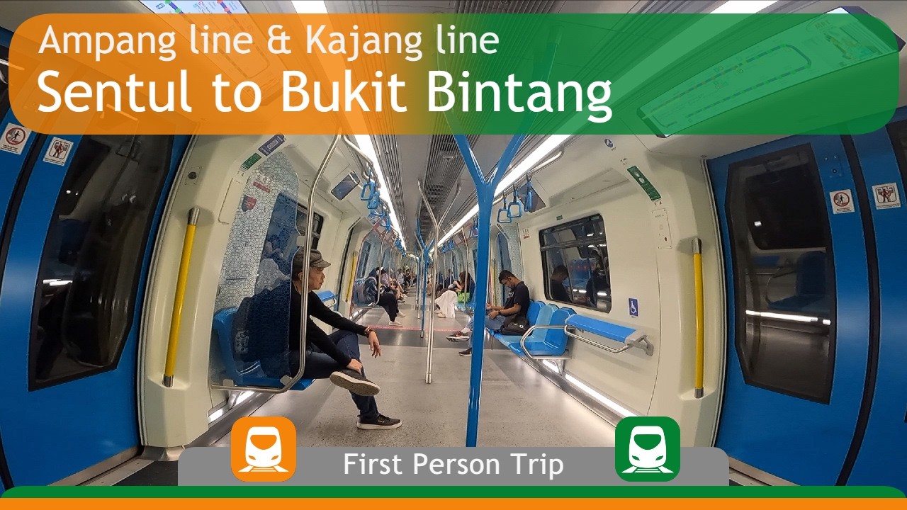 LRT & MRT FPV : Sentul to Bukit Bintang