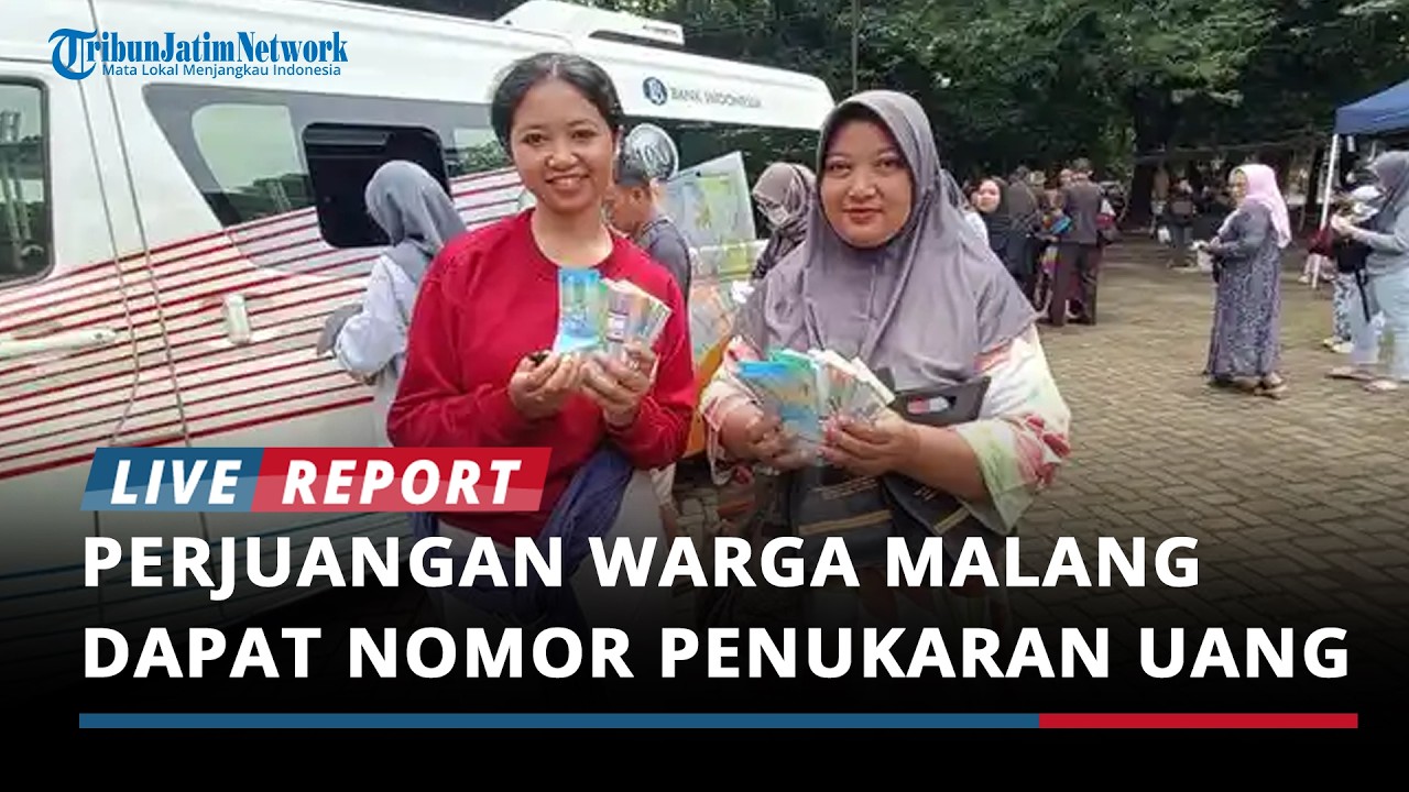 Iis Rela Begadang Demi Uang Baru Lebaran, Cerita Perjuangan Warga Malang Dapat Nomor Penukaran Uang