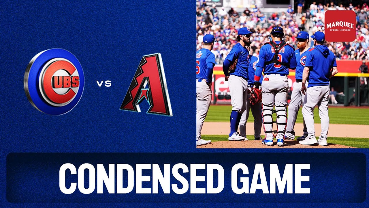 Condensed MLB game highlights: Cubs' eighth- inning bullpen collapse leads to loss vs. Diamondbacks