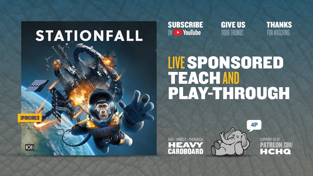 Stationfall - 4p Tabletop Simulator Teaching & Play-through by Heavy Cardboard