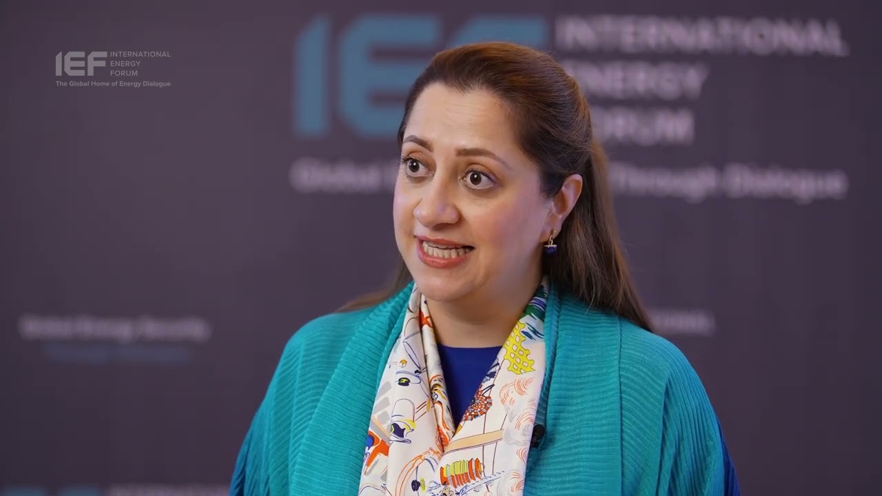 Ayla Majid Interview at the IEF Roundtable on Building Carbon Management and Hydrogen Markets