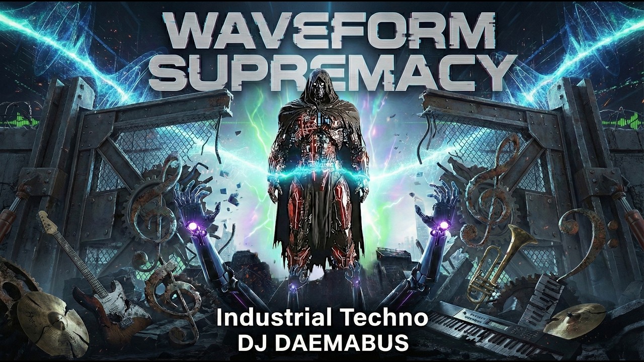 WAVEFORM SUPREMACY | Industrial Techno | DJ DAEMABUS | Official Satire Music Video
