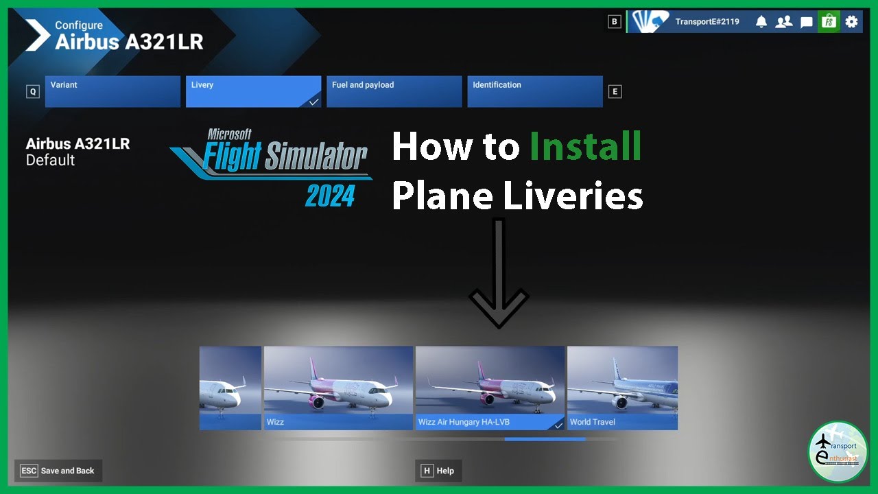 Microsoft Flight Simulator 2024: как установить ливреи самолётов и найти папку сообщества