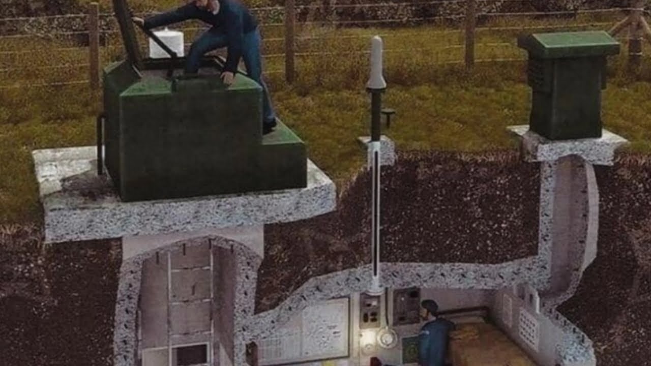 Объяснение бункеров поста ядерного мониторинга Королевского наблюдательного корпуса (бункер ROC в...