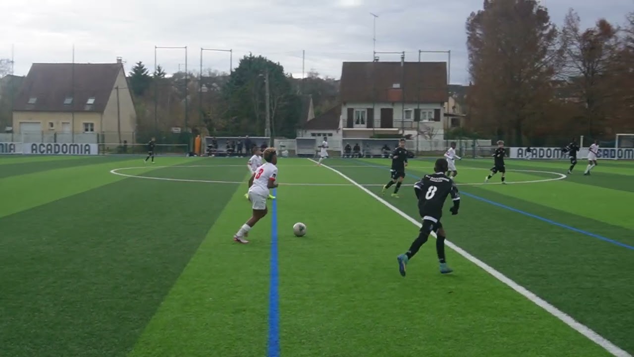 Match U12 Fleury vs Auxerre 3éme mi-temps 27/11/2024