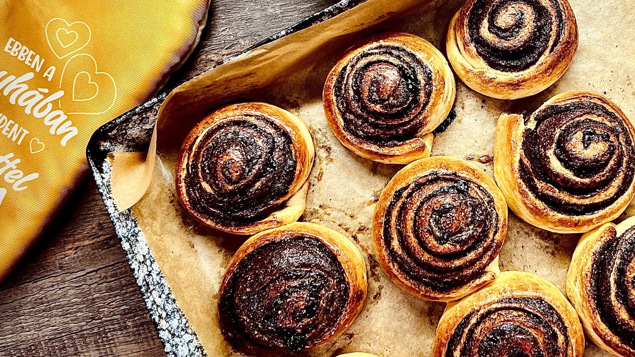 KAKAÓS CSIGA - foszlós, ropog, csupa csoki, tele vajjal- mennyei élvezet I Mamakonyhája