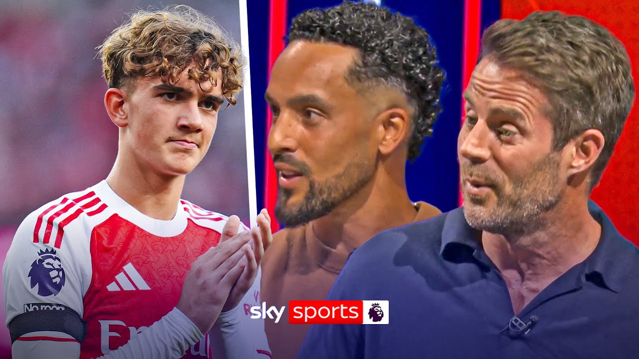 "He's going to be a SUPERSTAR." 💫 Theo Walcott & Jamie Redknapp on Max Dowman's Arsenal debut