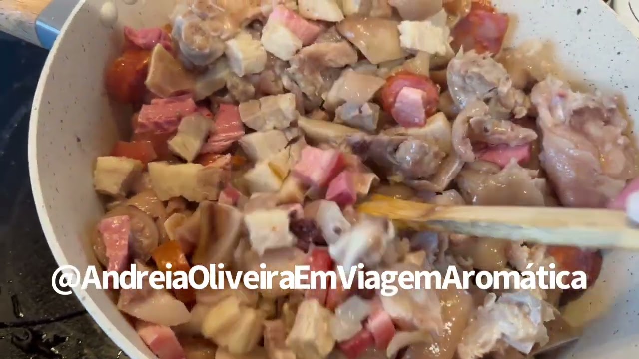 Andreia na Cozinha - receita de Sopa da Pedra - tradicional de Almeirim - Portugal 🇵🇹