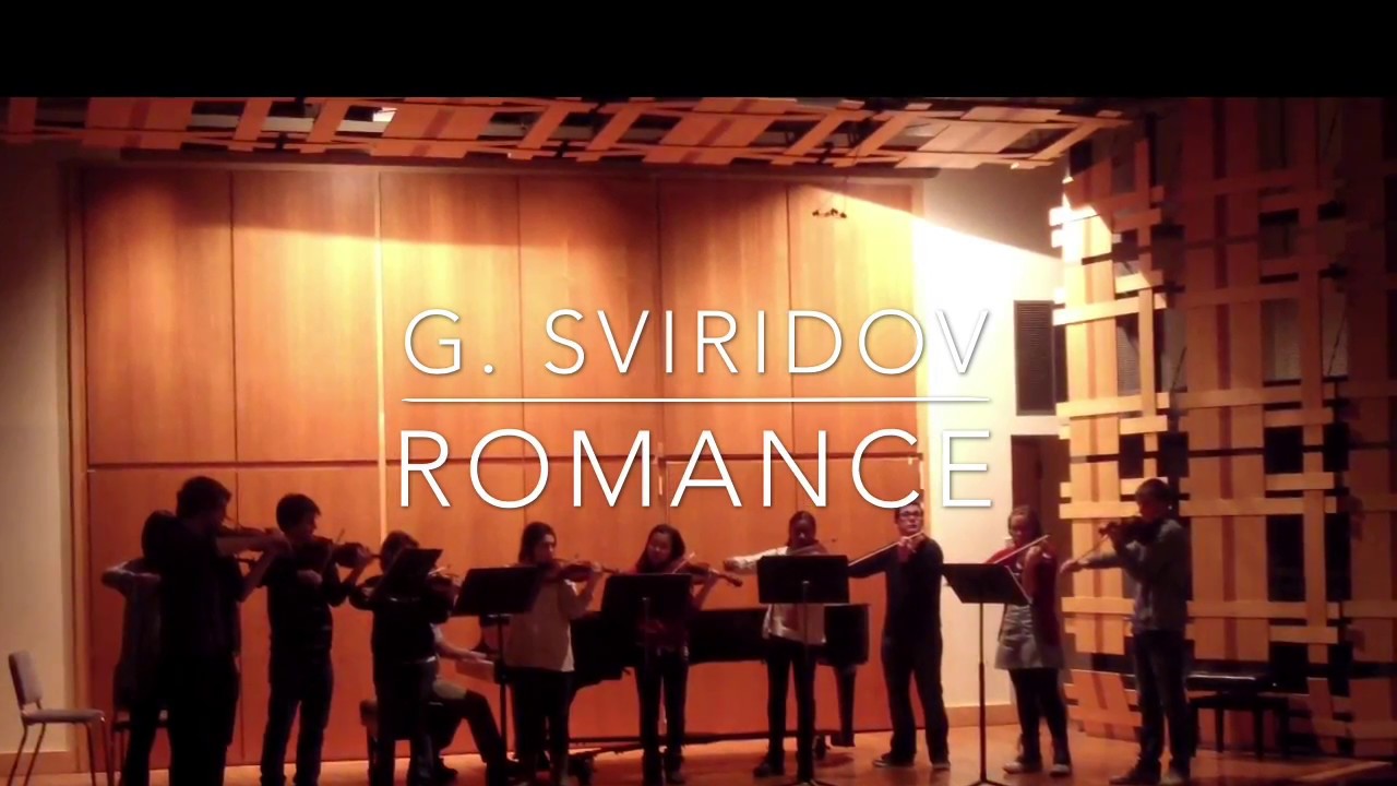 Vladimir Dyo's Studio Ensemble | G. Sviridov - Romance