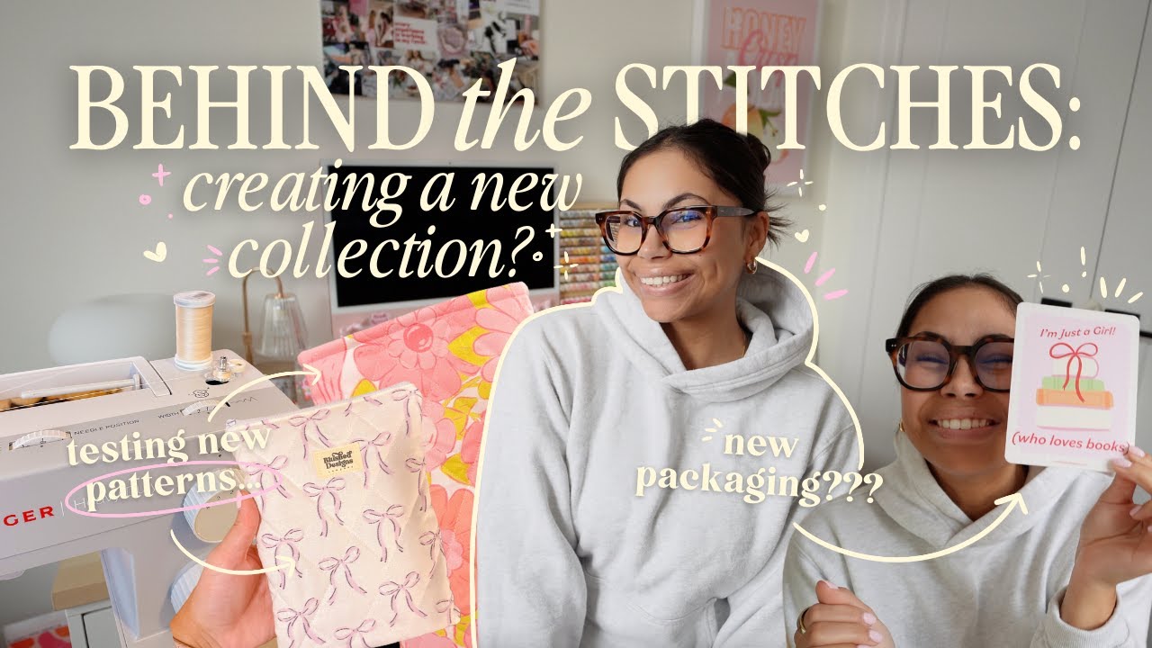 Planning the FIRST collection for my business 🗓️💡💖 Feeling inferior as a creator + new projects!