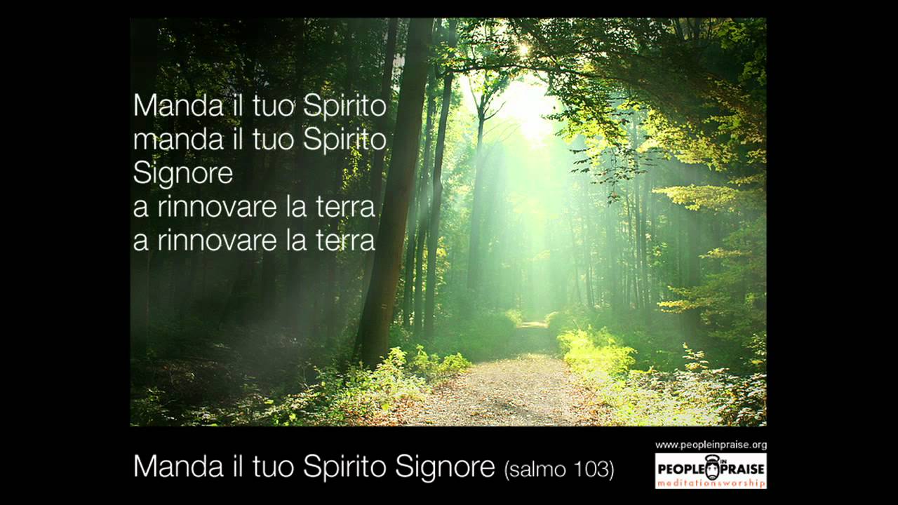 People In Praise -  Manda il tuo Spirito Signore (Meditation&Worship)