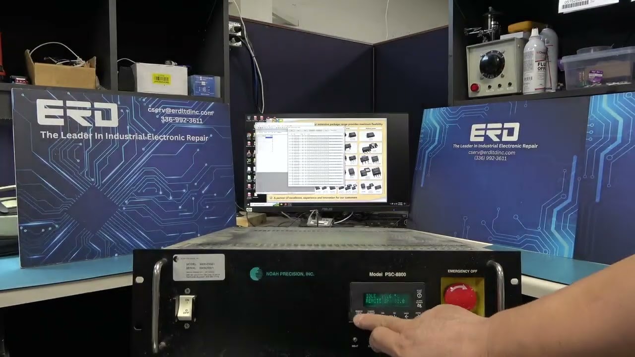 031026029 Noah Precision 8800-200AY | Model PSC-8800 Power Supply Repaired by ERD